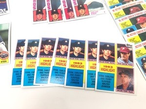 Large Group of NOLAN RYAN Baseball Cards