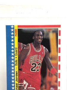 1987-88 Fleer #2 Michael Jordan Sticker