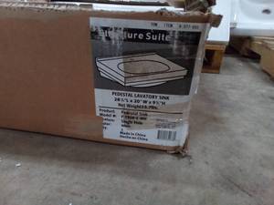 lot 52 image: 28x20 sink