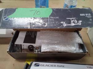 lot 70 image: Glacier Bay faucet