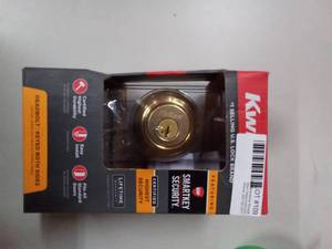 lot 109 image: kwikset deadbolt