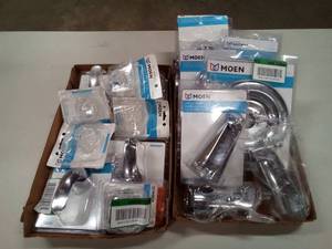lot 155 image: assortment of plumbing supplies