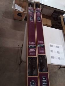 lot 165 image: home decorations curtain rodsmounts
