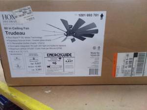 lot 283 image: Home decoration 60 ceiling fan
