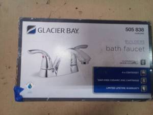 lot 295 image: Glacier bay bath faucet