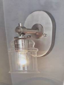 lot 233 image: lithonia lighting contemporary vanity light