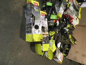 Mix lot of Ryobi Straight & Curved Trimmers (customer returns) unchecked Review all pictures