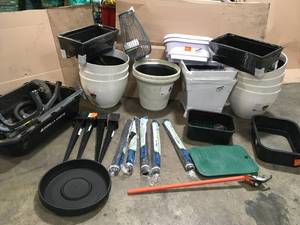 Mix Lot of Gardening Tools and Accessories (Pots, Wheeler, Tops etc.) review pictures