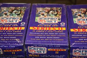 1991 Pro Set Football Series II Factory Sealed Box Lot  12 Boxes