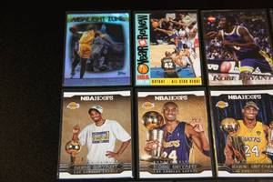Kobe Bryant Basketball Card Lot  11 Different Cards