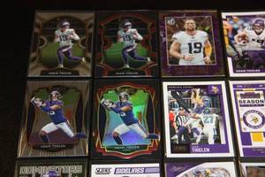 Adam Thielen Football Card Lot  24 Different Cards