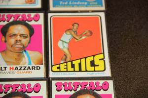 Vintage Football Basketball & Hockey Card Lot  62 Cards