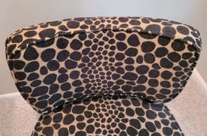 Animal Print Accent Chair