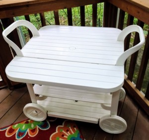 Allibert Rolling Bar Cart