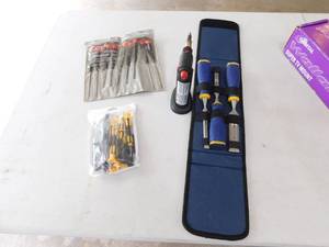 Mag Torch Screwdriver W Attachments-Sears 10-Pc. Precision Screwdriver Set