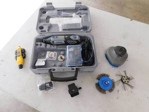 Electric Dremel In Case--Klein Tools Clamp Meter Electrical Tester