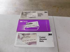 3M Coated Abrasive Sanding Belts