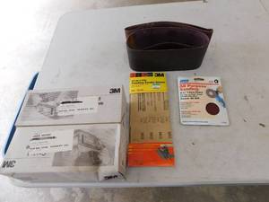 3M Coated Abrasive Sanding Belts--3M   4 12  x  11 Finishing Sanding Sheets--All Purpose Sanding   4 12 Fibre Discs