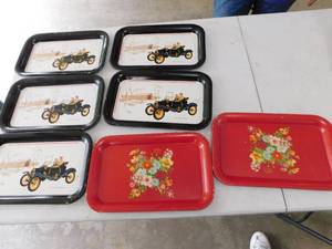 Seven TV Trays