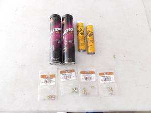 Two Maxtron NLG#1 Synthetic High Temperature Grease--Two Multi Purpose Grease--Four Pkgs. Grease Fittings