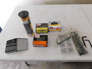 Machine Stainless Steel Screw Pack--Grip Rite Fasners--Stanley Pre-Shaped Foam Earplugs--Case Of Drill Bits