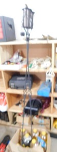 Two Tiki Brand Torch Mosquito Control Lamps For On Patio--Eight Jars Of Tiki Torch Fuel