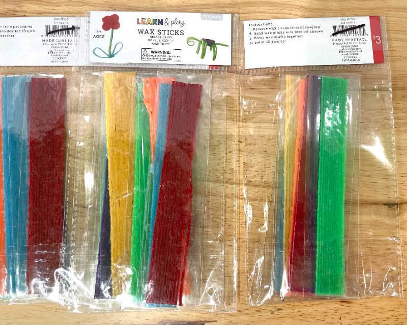 10 Packs Learn &amp Play Molding Wax Sticks