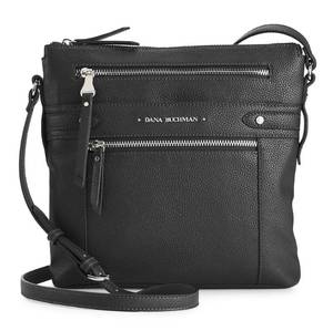 Dana Buchman Everly Black Crossbody Bag Purse.