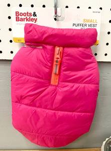 Small Dog Parka and Food Water Bowl