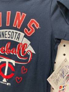 Lot of 2 Minnesota Twins Girls Shirts Size XS 45