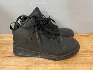Shoes for Crews Mens Black Work Hightop Shoes 9.5