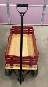 RoadMaster Red Wooden Wagon