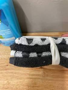 Lot of Bathroom Washcloths and Herbal Essences Conditioner