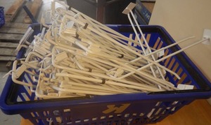 14 Pegboard Display Hooks