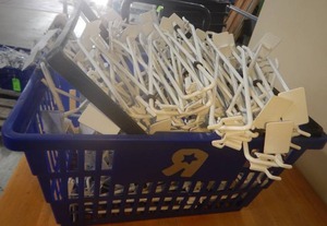 9 Pegboard Display Hooks