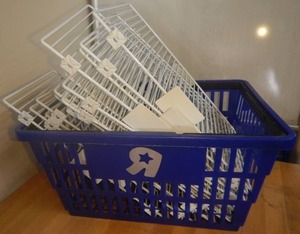 Slat Wall Wire Shelves