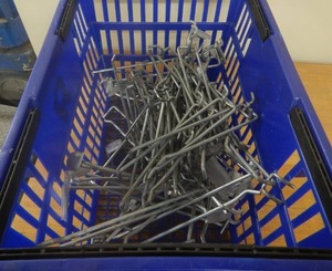 7 Pegboard Display Hooks