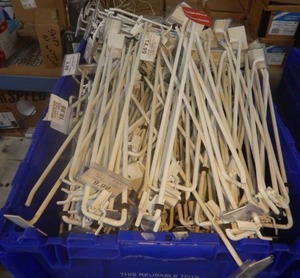 14 Pegboard Display Hooks