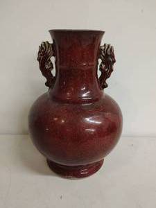 Large Red PotteryVase
