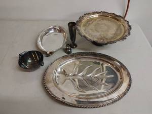 Collection of Silverplate Dishes