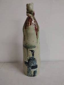 Tall Asian-Style Vase