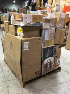 assorted pallet of lighting (various sizes and colors) various conditions see pictures