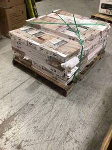Pallet of wood flooring (36 boxes) 