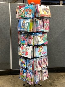 Retail Product Rack FULL Of Assorted Party  Event Balloons