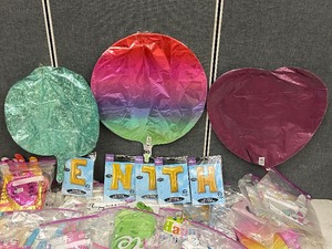 Large Lot Of Various Packaged Party Balloons