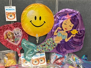 Large Lot Of Various Packaged Party Balloons