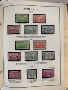 lot 52 image: United States Liberty Stamp Album (Not Complete)