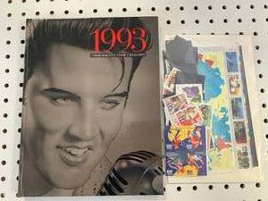 lot 53 image: 1993 Commemorative Stamp Album with Stamps