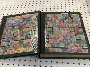 lot 58 image: Stamp Album with Variety of Stamps