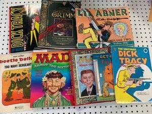 lot 87 image: Variety of Vintage Book  Comics